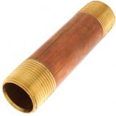 1" x 5" Brass Nipple (Lead Free)