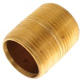 1" x Close Brass Nipple (Lead Free)