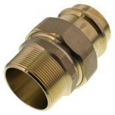 2" Copper Press-Fit x Male NPT Union