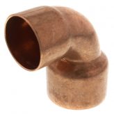 2" x 1-1/2" Copper 90 Degree Elbow