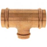 2" x 2" x 1-1/4" Copper Press-Fit Tee