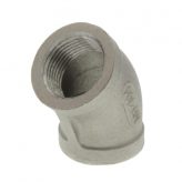 3/4" 316 Stainless Steel 45 Degree Elbow