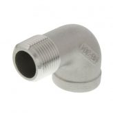 3/4" 316 Stainless Steel Street 90 Degree Elbow