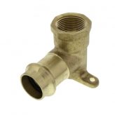 3/4" Press x Female Copper 90 Degree 3 Hole Drop Ear Elbow