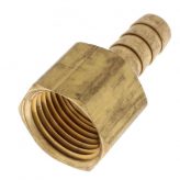 3/8" Hose Barb x 1/2" Female Pipe Brass Coupling (Lead Free)