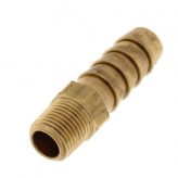 3/8" Hose Barb x 1/8" Male Pipe Brass Coupling (Lead Free)