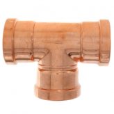 4" Copper Press-Fit Tee