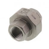 3/8" 316 Stainless Steel Union