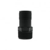 1-1/2" Male NPT x 1-1/2" Insert PVC Adapter