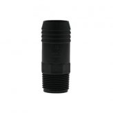 1" Male NPT x 1-1/4" Insert PVC Adapter