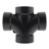 1-1/2" ABS Double Sanitary Tee