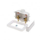 Oatey® Centro II 1/4 Turn F1807 Washing Machine Outlet Box w/ Water Hammer