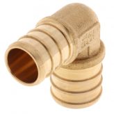 1-1/4" PEX x 1" PEX Brass Elbow (Lead Free)