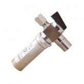 1/2" Female Copper x 3/8" OD Comp w/ Water Hammer Arrester, Straight Stop