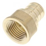 1/2" Female NPT x 3/4" PEX Brass Adapter (Lead Free)