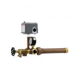 1-1/4" MNPT Inlet Union Tank Tee Kit 13" Long Brass (Lead Free)