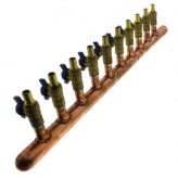 Copper F1807 (Crimp) Manifolds with Valves