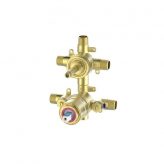 Fluid F1003B 1/2" MNPT or Solder 3-Way Pressure Balancing Rough in Valve