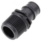 1" Male NPT x 1" F1960 Poly F1960 Expansion PEX Adapter