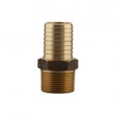 1-1/4" Bronze Male NPT x 1-1/4" Insert (Lead Free)