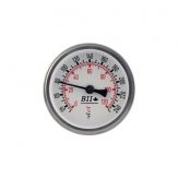 1/2" Male NPT, 2-1/2" Face Temperature Gauge, Center Back Mount