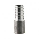 1" Female NPT x 1" Insert Swaged Adapter 304 Stainless Steel