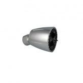 Economy chrome plated plastic showerhead