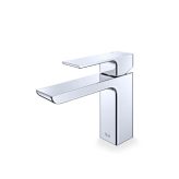 Fluid F16001 Quad Square Single Handle Faucet, Chrome