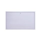36" White Powder Coated Hydronic Manifold Cabinet