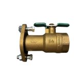1-1/2" Female NPT Webstone Isolation Valve with built in Check Valve