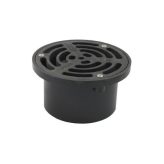 4" ABS Floor Drain with Ductile Iron Drain Grate