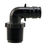 1/2" Male NPT x 1/2" F1960 Poly F1960 Expansion PEX Adapter Elbow