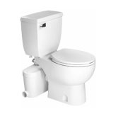 Saniflo 082 + 087 + 005 Saniaccess 3 Macerating Pump for full Bathroom includes Elongated Toilet