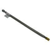 3/4" Female NPT x 3/4" F1960 Expansion PEX Stainless Corrugated Connector, 24" Long