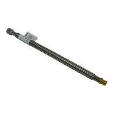 3/4" Female NPT x 3/4" F1807 Crimp PEX Stainless Corrugated Connector,18" Long